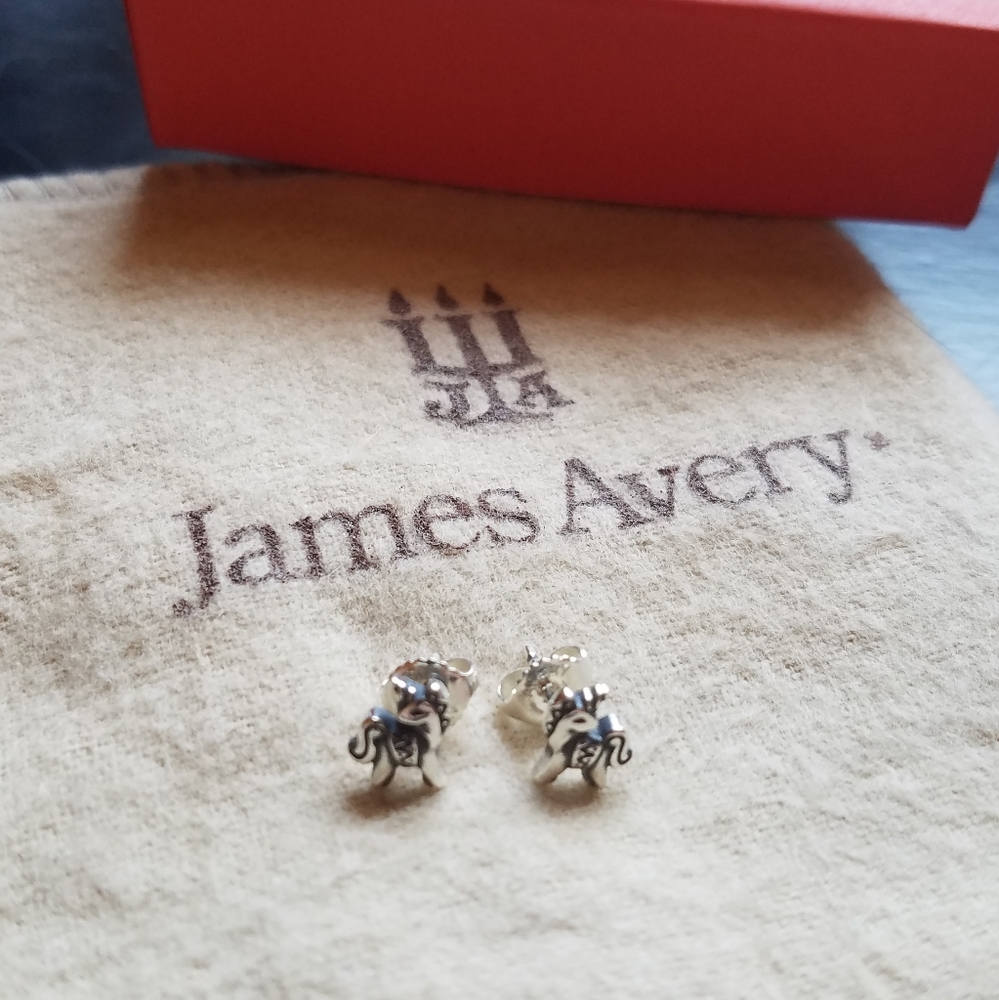 James Avery Unicorn Earrings